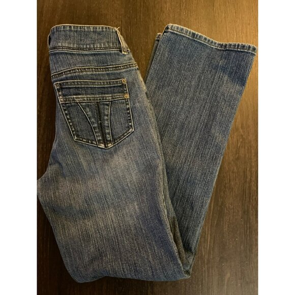 DKNY Jeans Size 6 Blue Denim Soho Jean Bootcut Cotton/Spandex - Picture 8 of 8